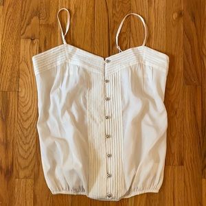 Banana Republic tuxedo tank